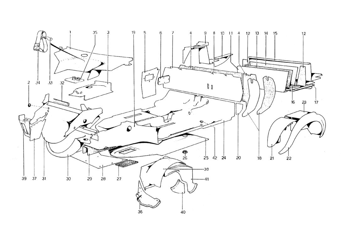 BODY SHELL - INNER ELEMENTS