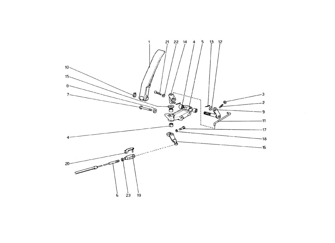 THROTTLE CONTROL (VARIANTS FOR RHD VERSION)