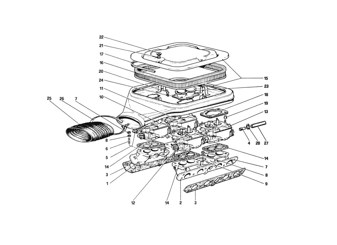 CARBURETORS AND AIR CLEANER