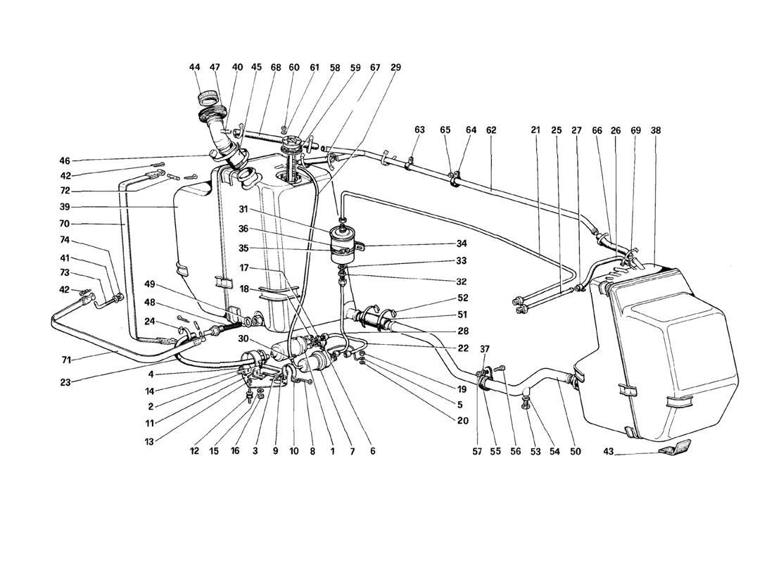 FUEL PUMP AND PIPES