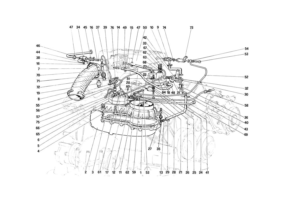 FUEL INJECTION SYSTEM - FUEL DISTRIBUTORS, LINES