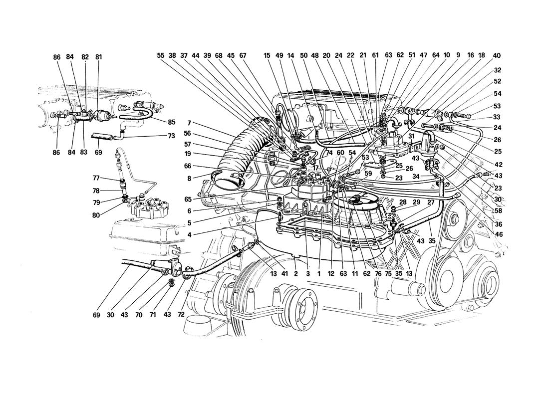 FUEL INJECTION SYSTEM - FUEL DISTRIBUTORS, LINES