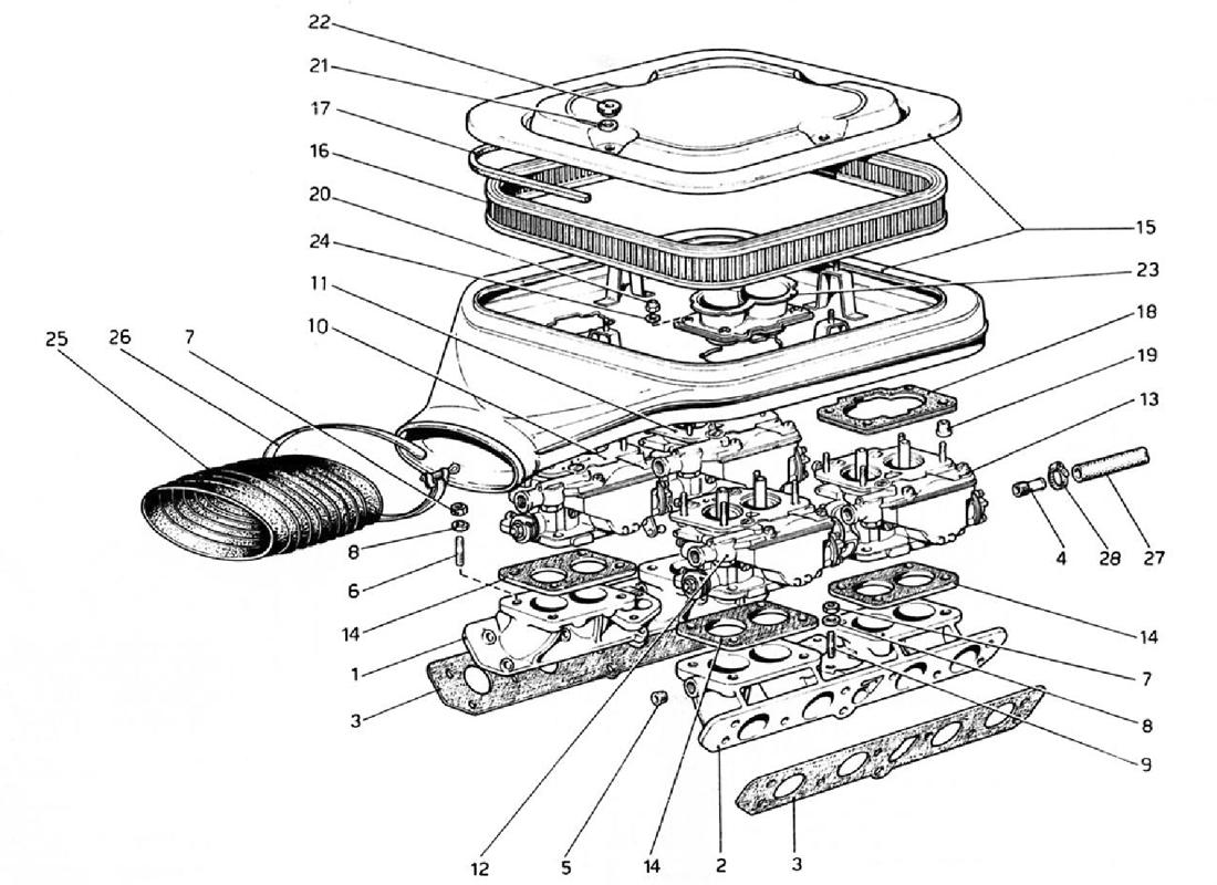 CARBURETORS AND AIR CLEANER