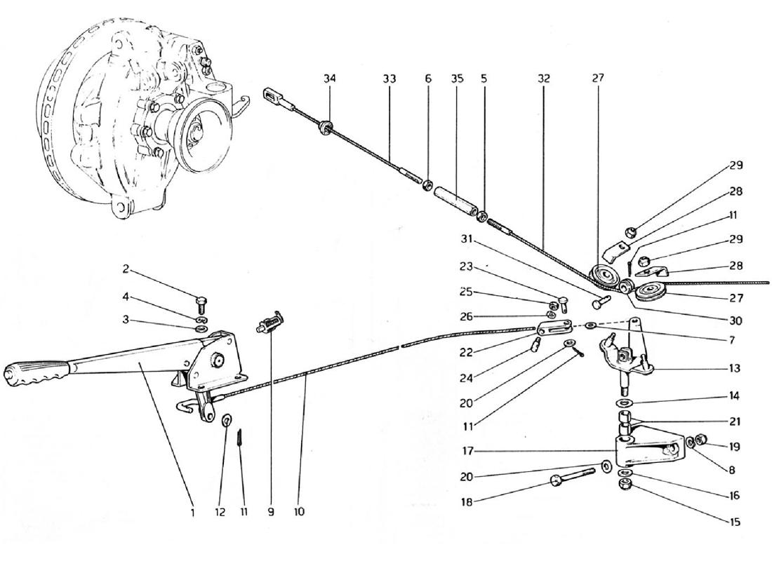 HAND-BRAKE CONTROL