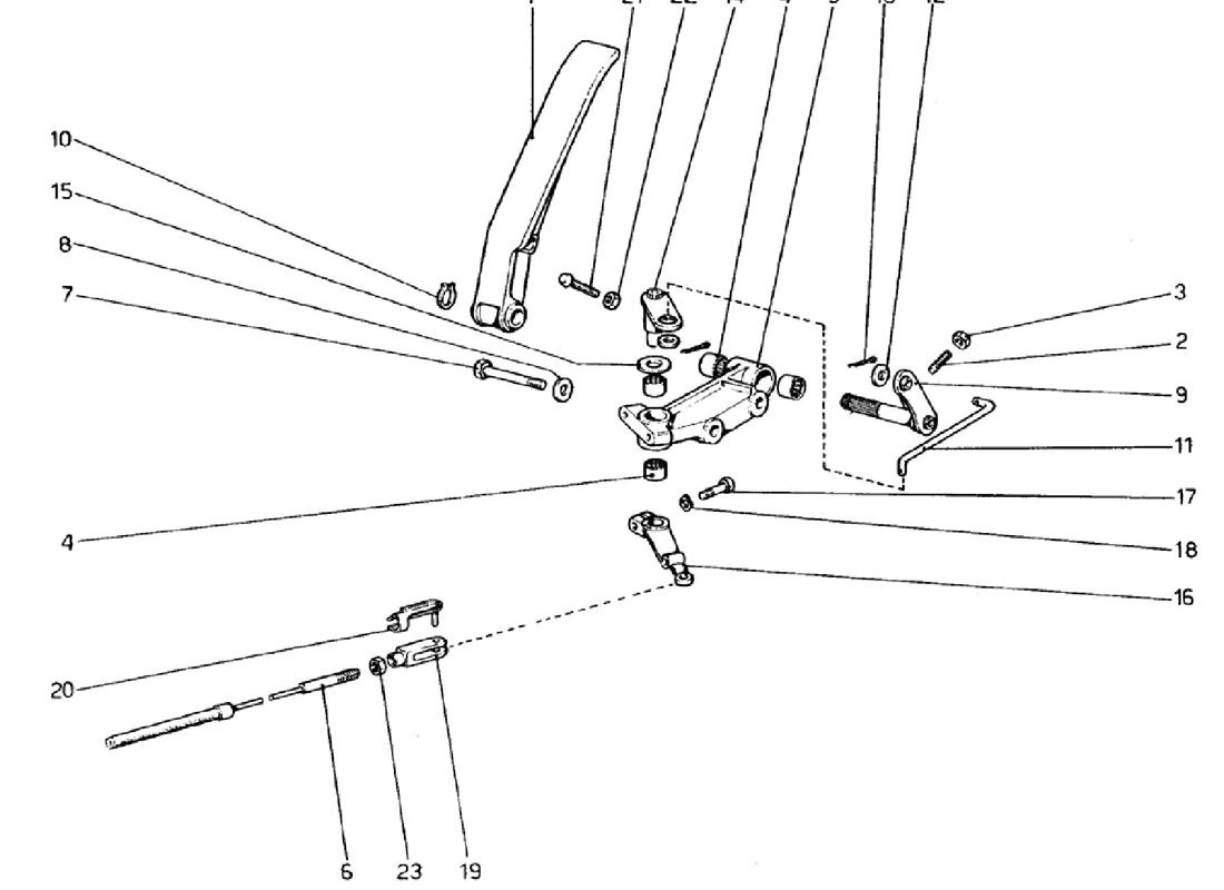 THROTTLE CONTROL (VARIANTS FOR RHD VERSIONS)