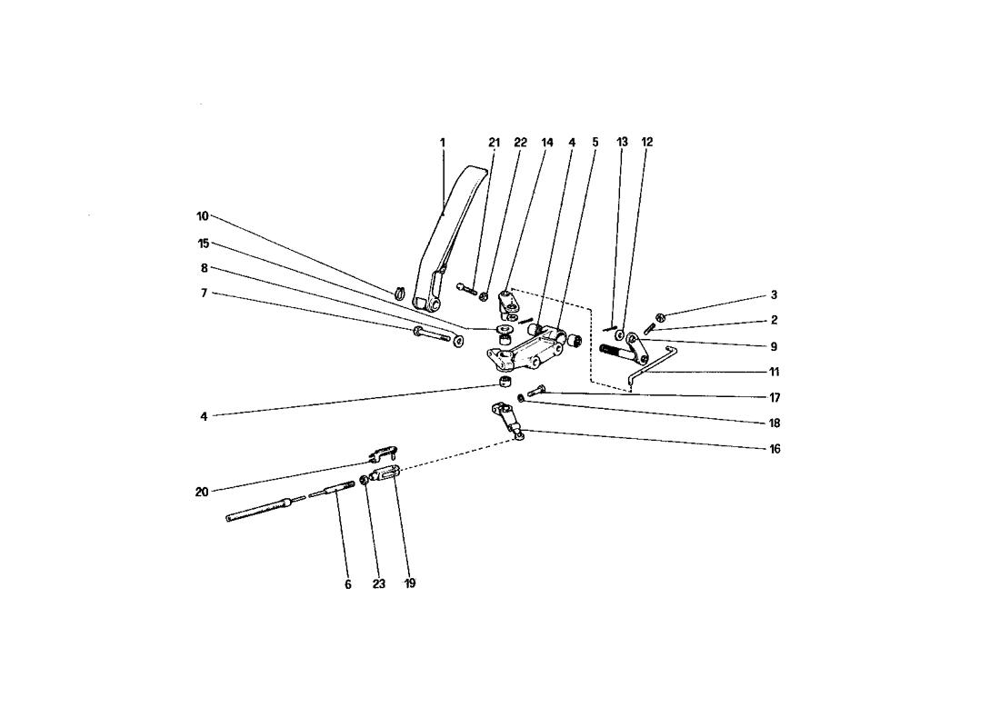 THROTTLE CONTROL (VARIANTS FOR RHD VERSION)
