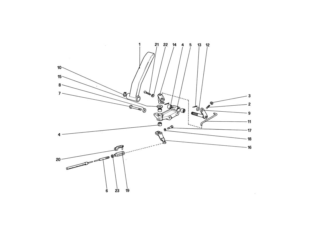 THROTTLE CONTROL (VARIANTS FOR RHD VERSION)
