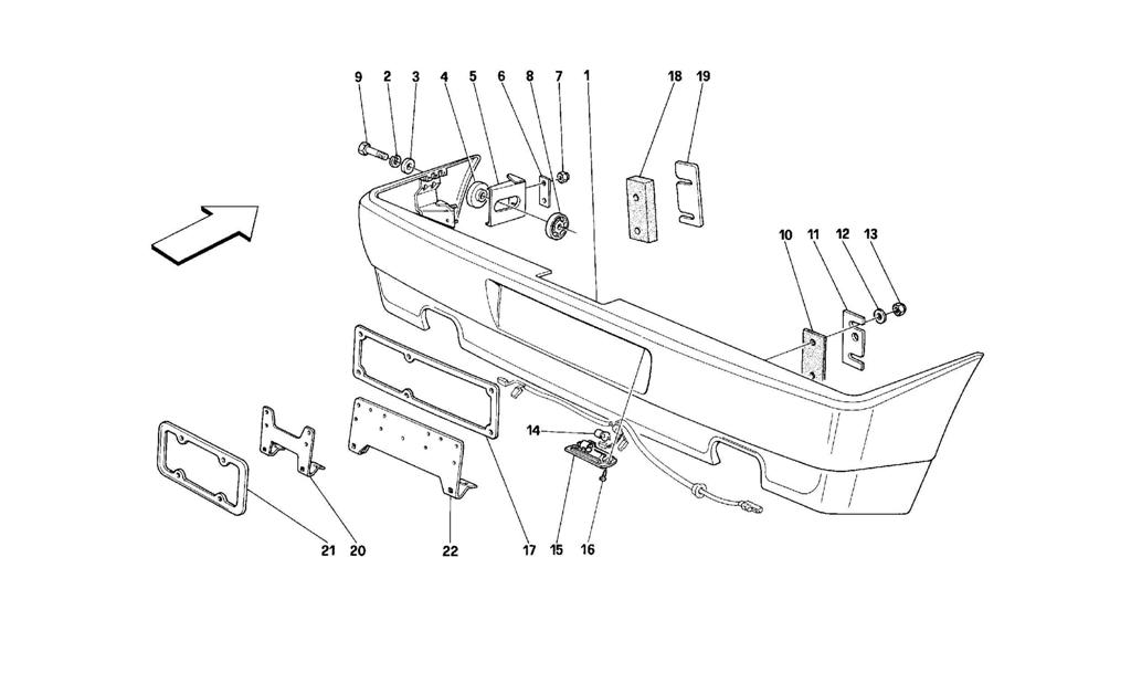REAR BUMPER