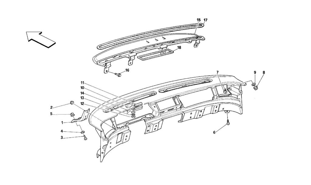DASHBOARD - STRUCTURE AND SUPPORTS -VALID FOR USA