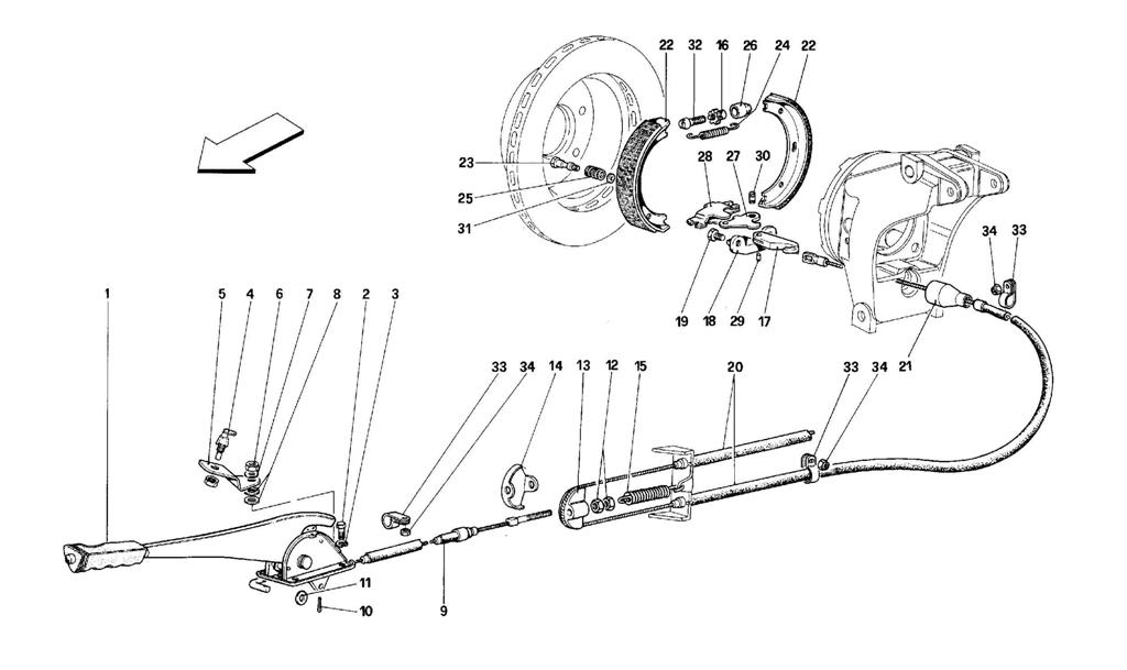 HAND-BRAKE CONTROL
