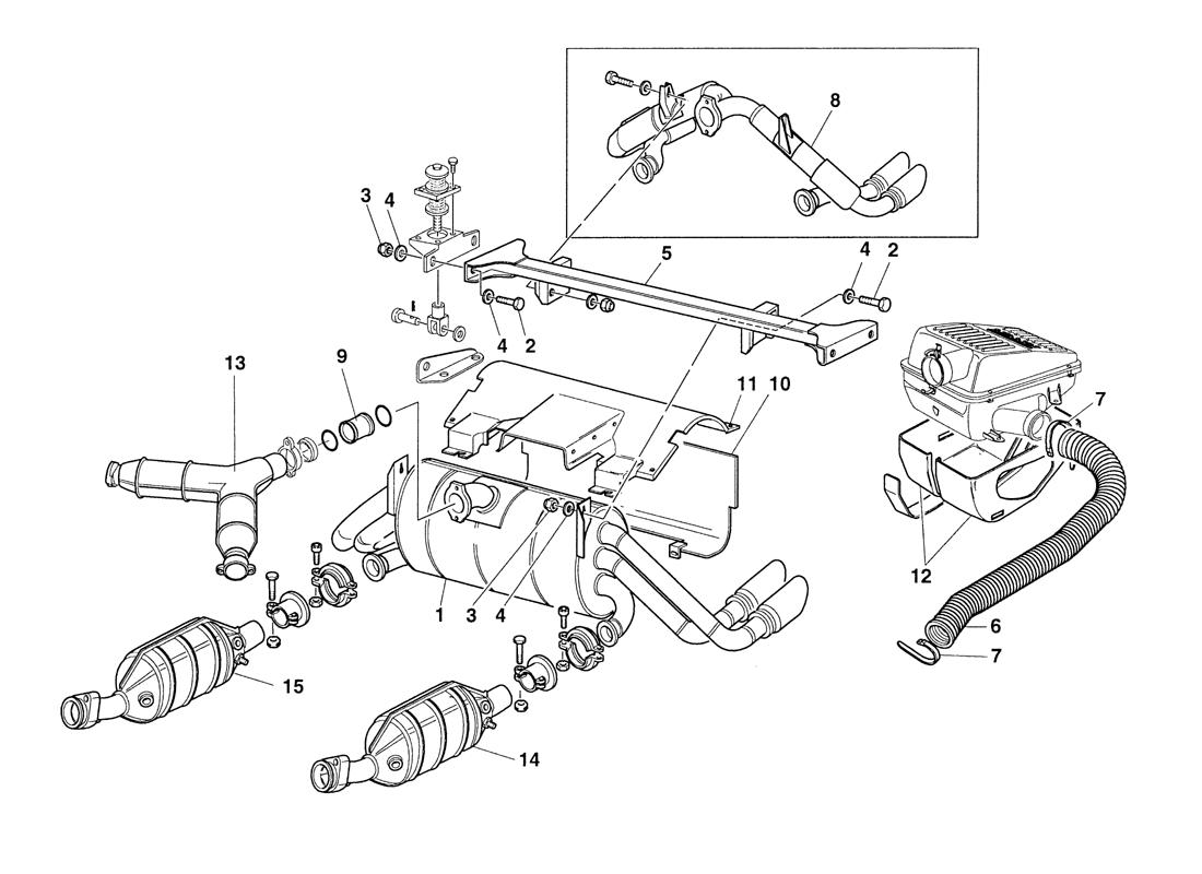 EXHAUST SYSTEM - AIR INTAKE