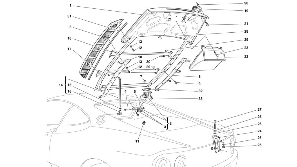 ENGINE BONNET