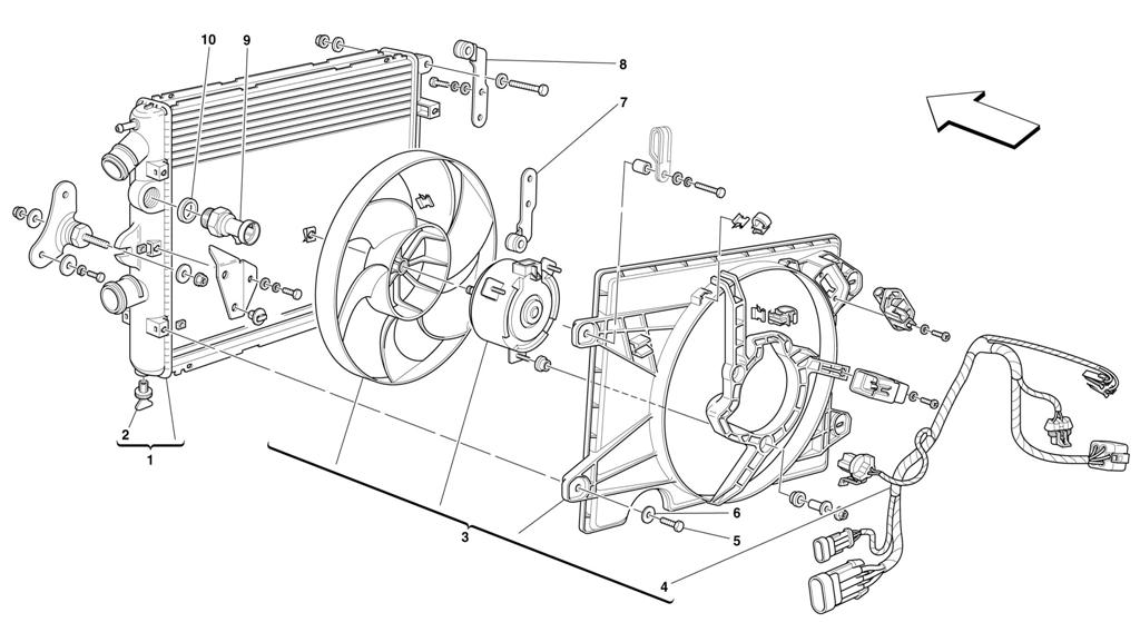COOLING SYSTEM RADIATORS