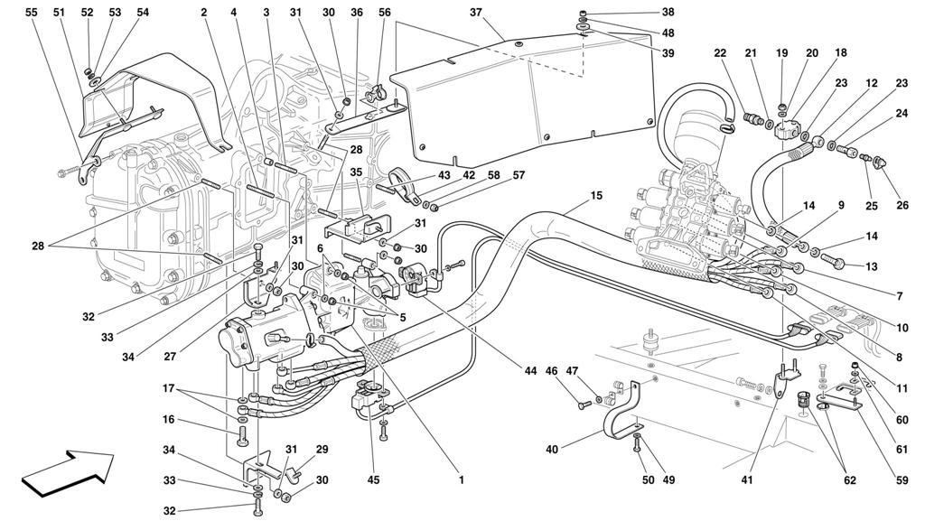F1 CLUTCH HYDRAULIC CONTROL