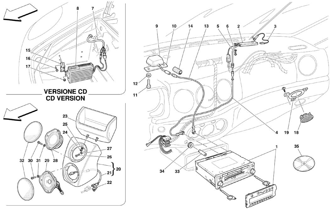 STEREO EQUIPMENT -OPTIONAL-
