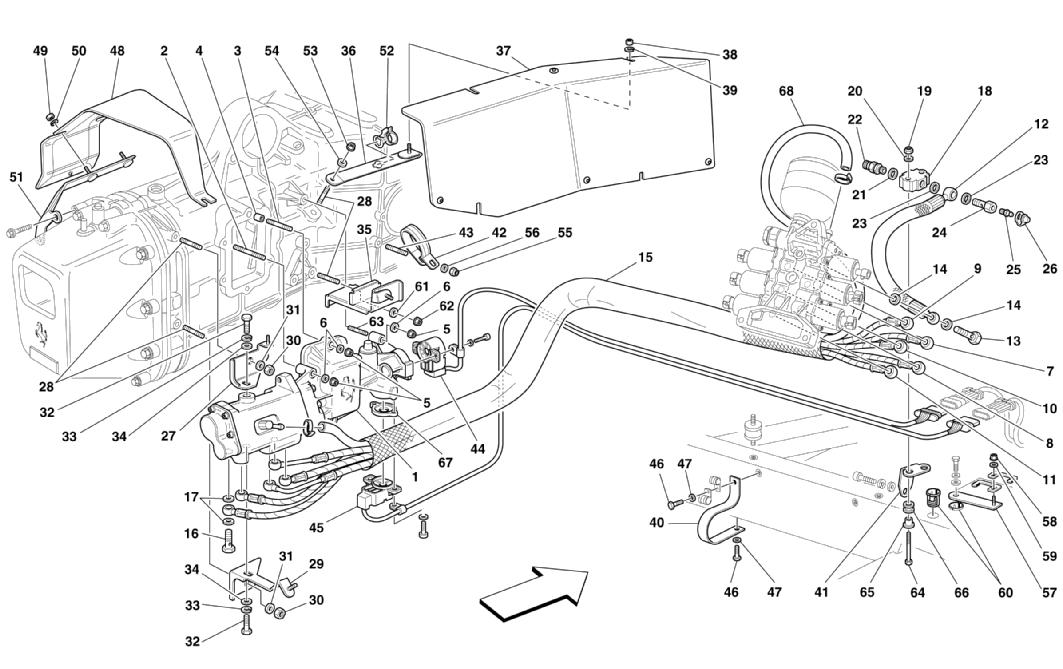 F1 CLUTCH HYDRAULIC CONTROL
