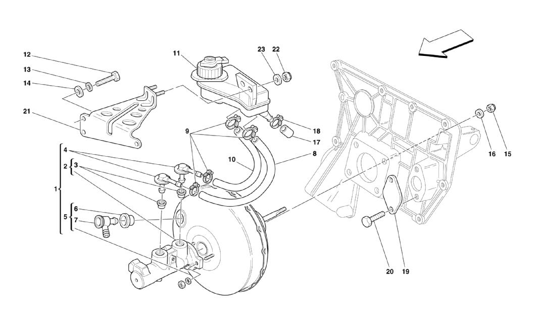 BRAKES HYDRAULIC CONTROL -VALID FOR RHD