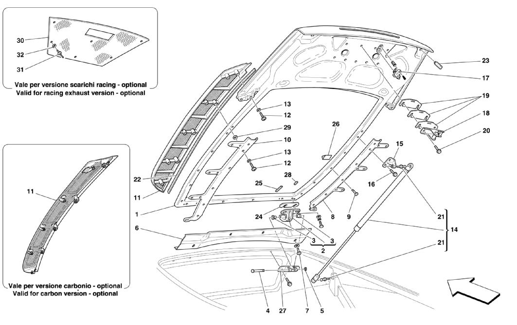 ENGINE BONNET