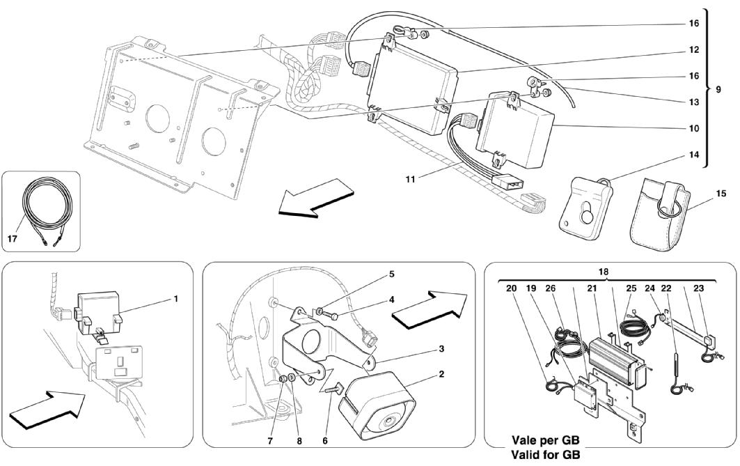 ANTI-THEFT ELECTRICAL BOARDS AND DEVICES