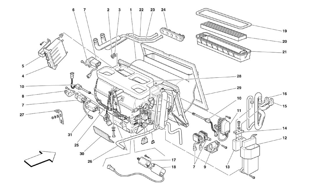 EVAPORATOR UNIT