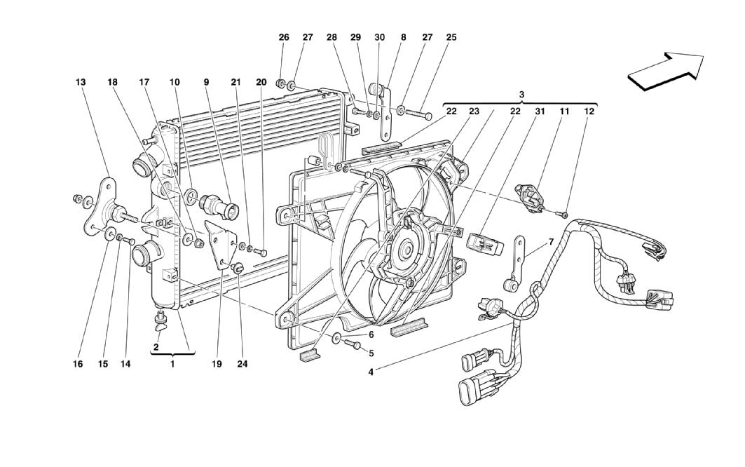 COOLING SYSTEM RADIATORS