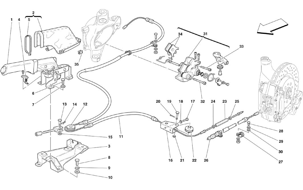 HAND-BRAKE CONTROL