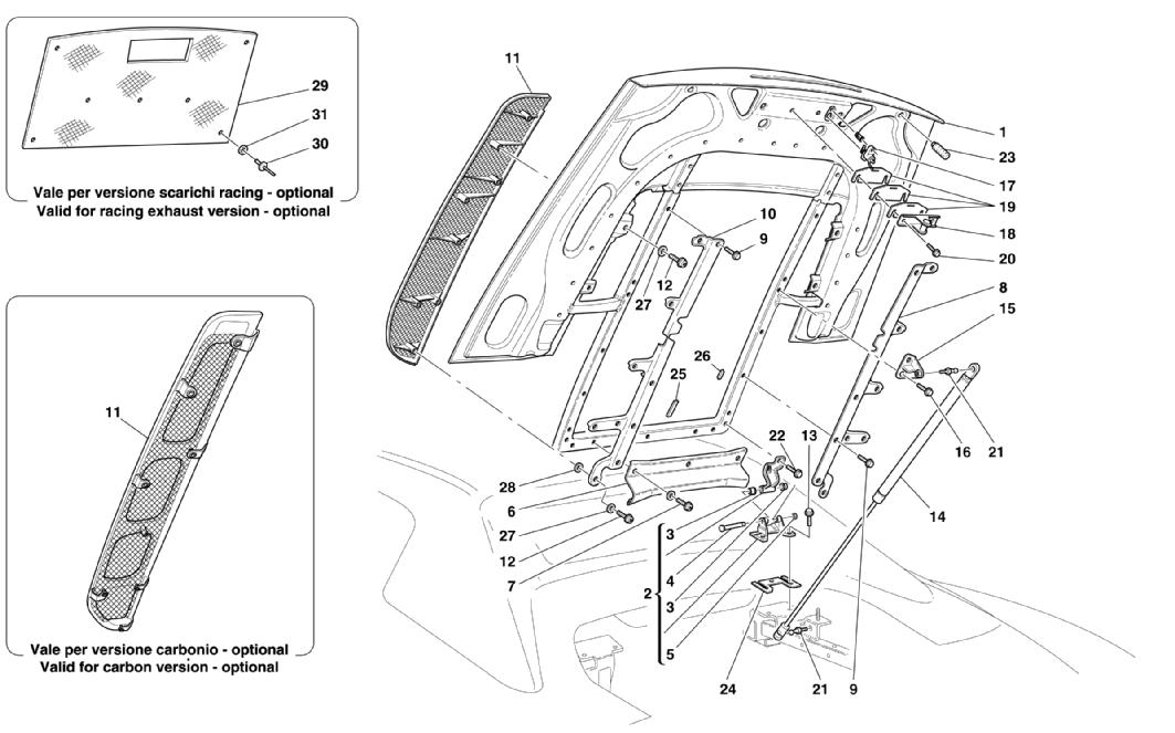 ENGINE BONNET