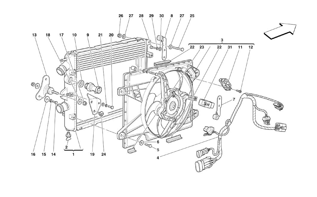 COOLING SYSTEM RADIATORS