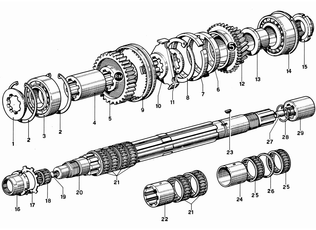 OUTPUT SHAFT