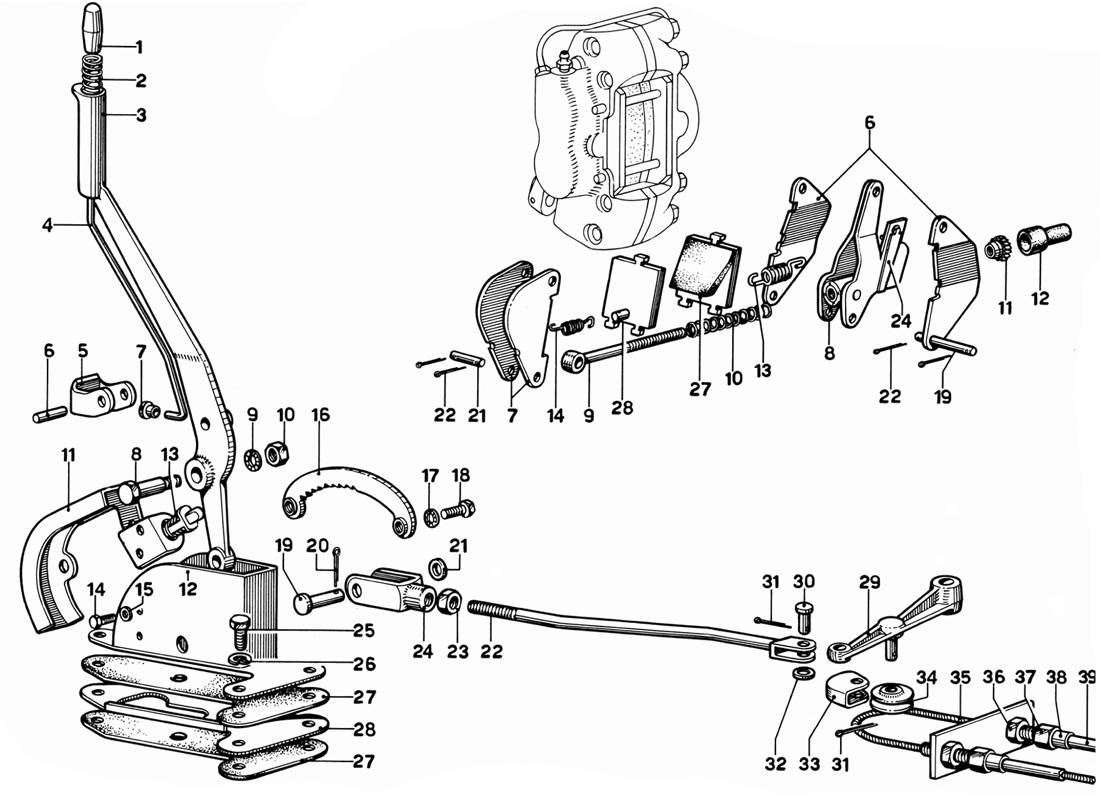 HAND-BRAKE CONTROL
