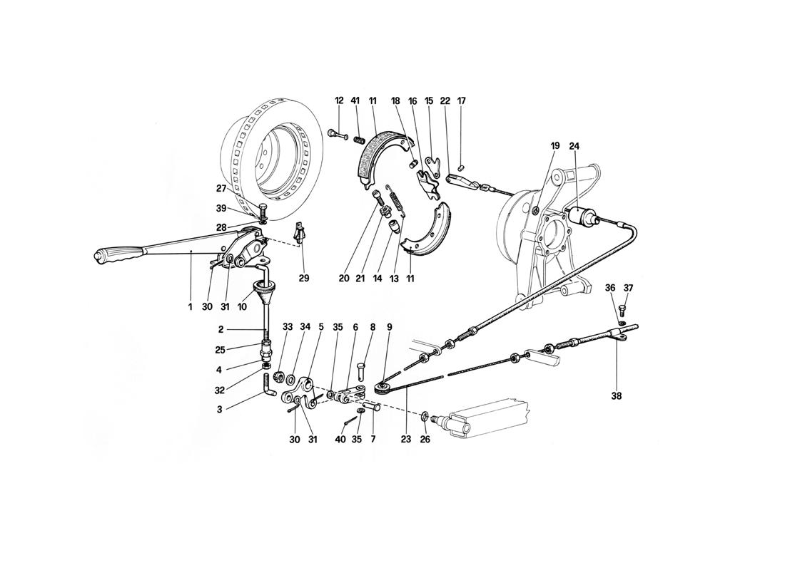 HAND-BRAKE CONTROL