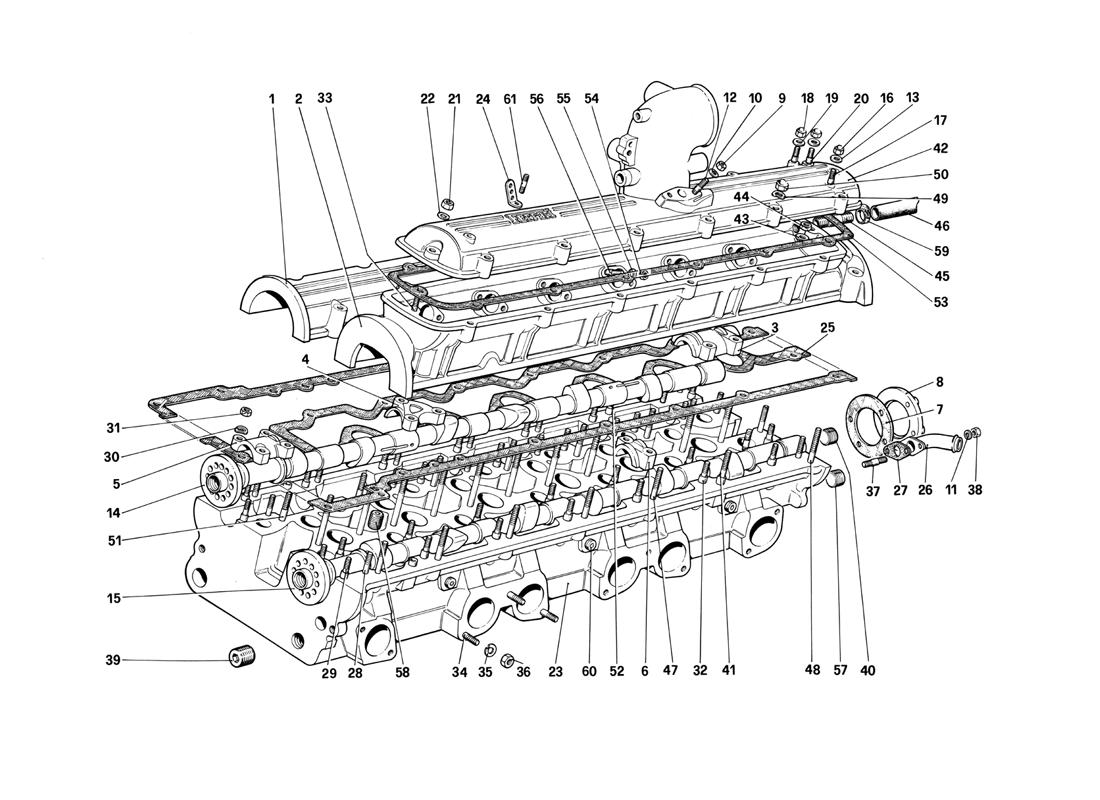 CYLINDER HEAD (LEFT)
