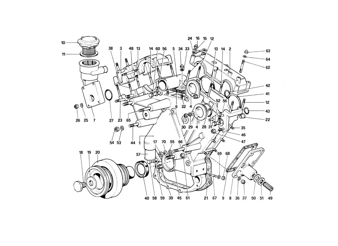 TIMING SYSTEM - HOUSING AND COVERS