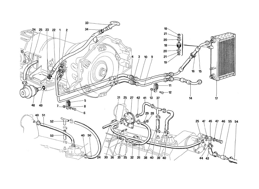 VACUUM AMPLIFYING VALVE AND OIL CIRCUIT - 412 A.