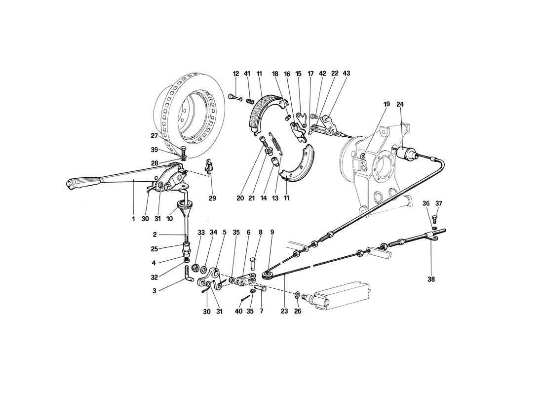 HAND - BRAKE CONTROL