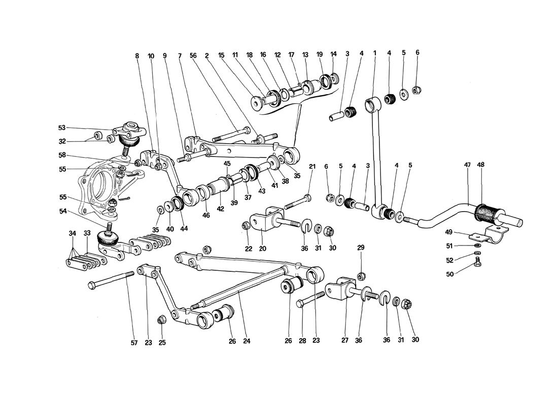 FRONT SUSPENSION - LEVERS
