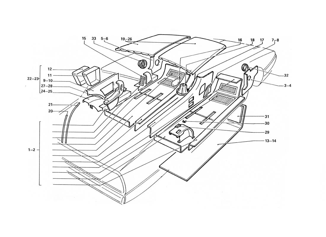 CARPETS AND INTERIOR INSULATION