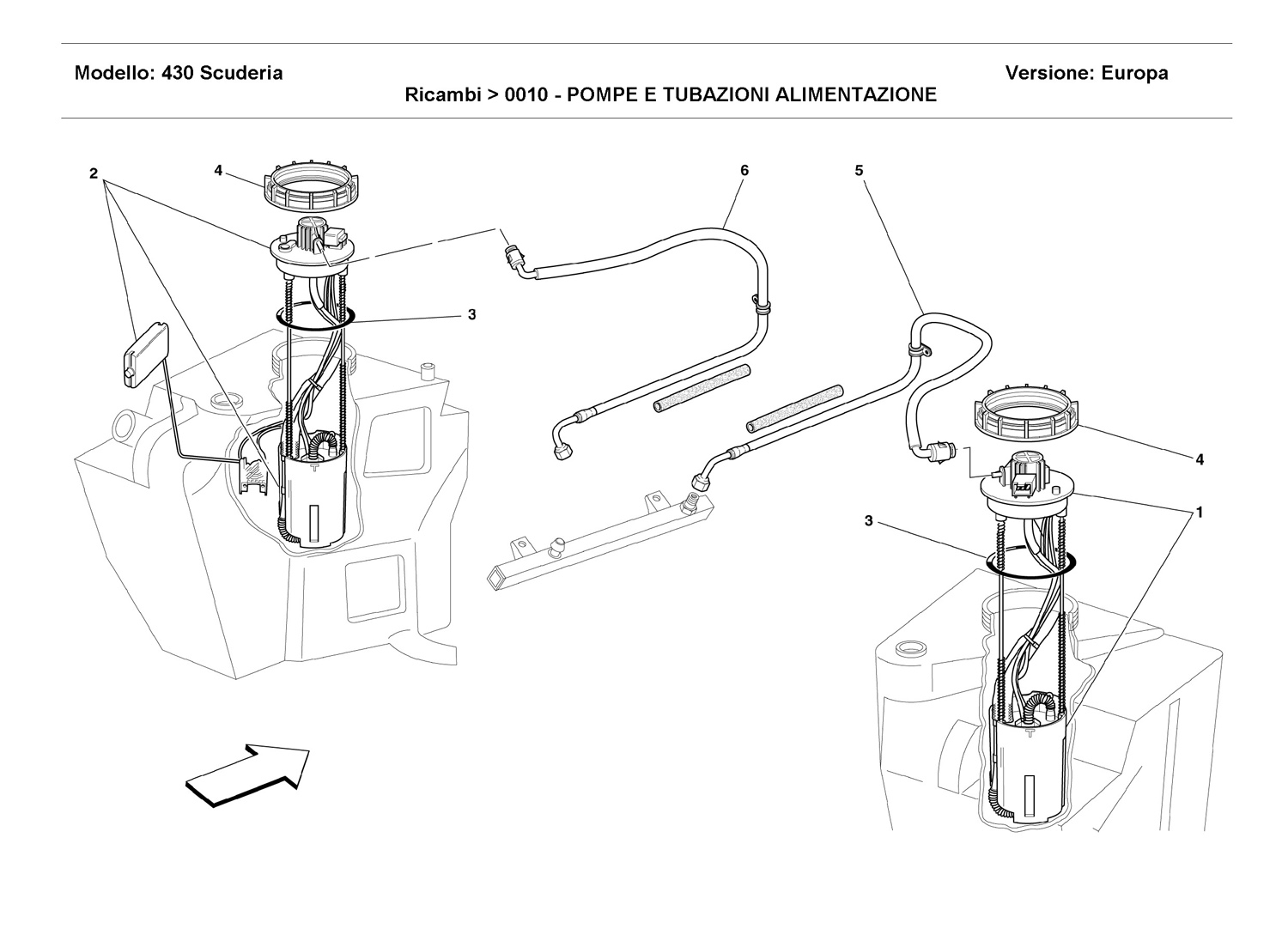 FUEL PUMPS AND PIPES
