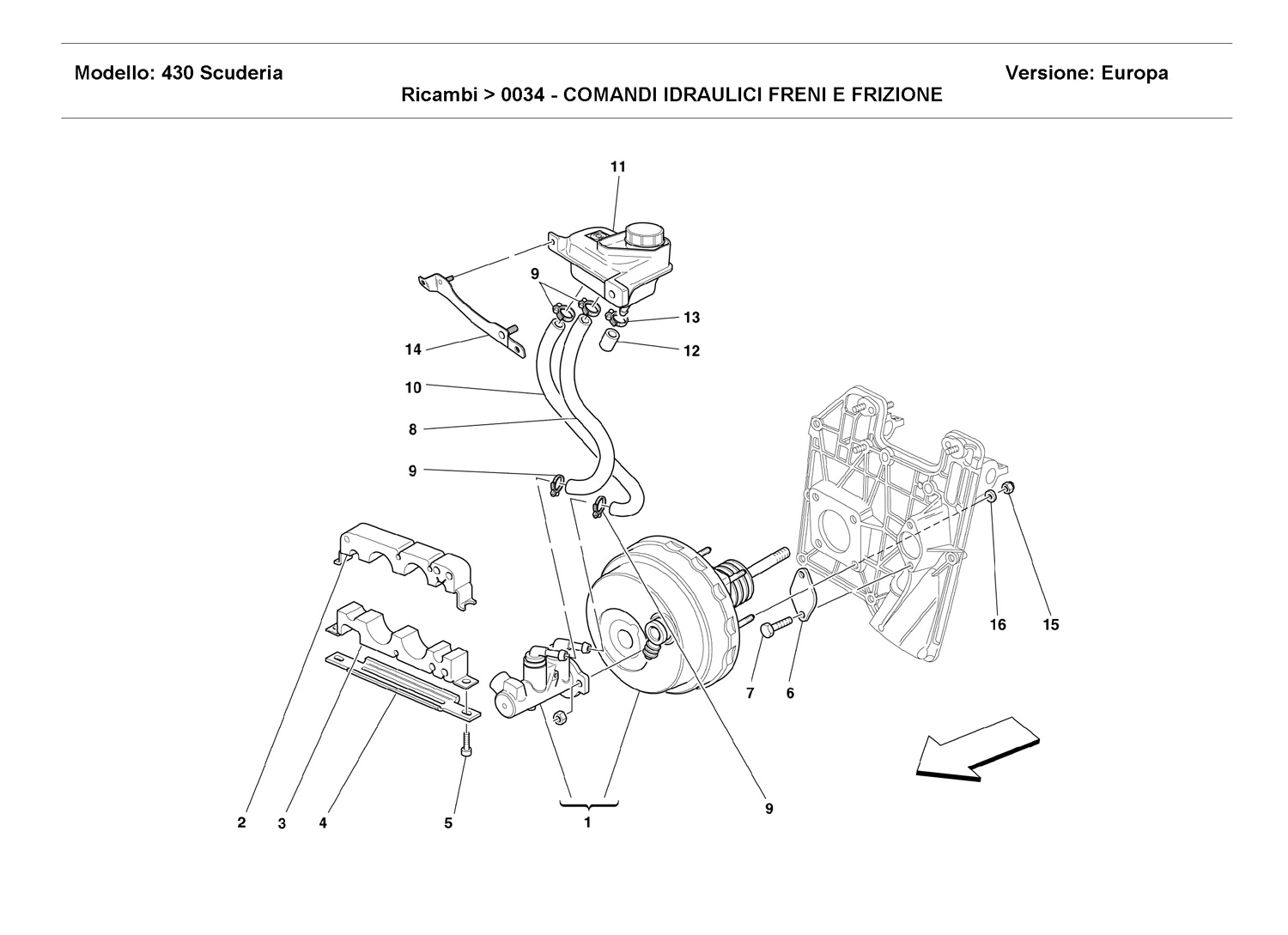 BRAKES AND CLUTCH HYDRAULIC CONTROLS