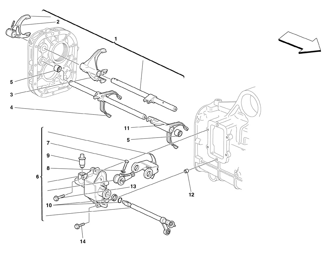 INSIDE GEARBOX CONTROLS