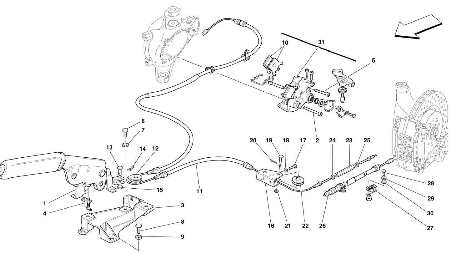 HAND-BRAKE CONTROL