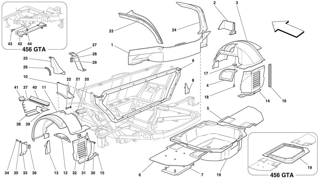 REAR STRUCTURES AND COMPONENTS
