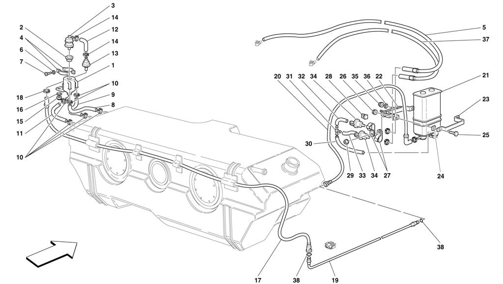 ANTIEVAP. DEVICE -NOT FOR USA, CDN AND AUS FROM CAR ASS. NR. 26913-