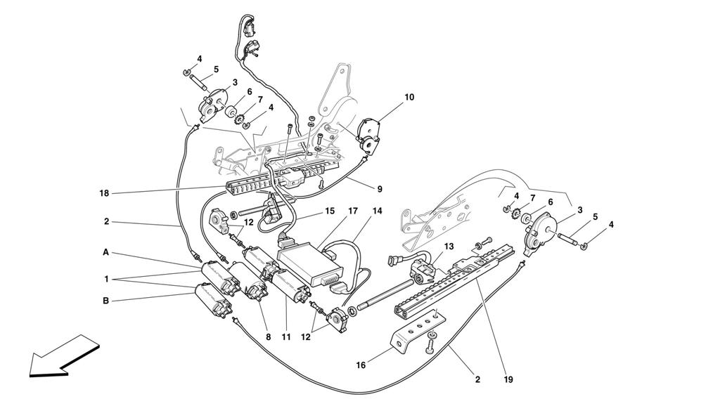 FRONT SEAT MOVEMENT SYSTEM