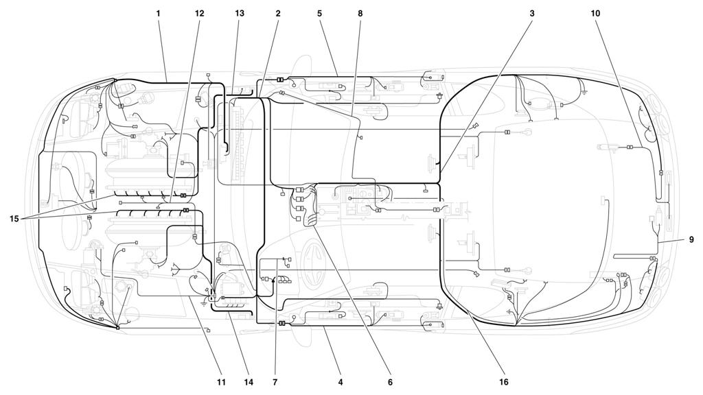 ELECTRICAL SYSTEM -VALID FOR 456 GTA