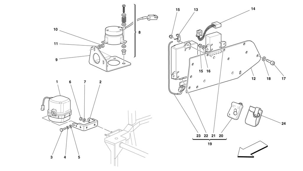 ANTI-THEFT ELECTRICAL BOARDS AND DEVICES -VALID FOR MOTRONIC 5.2-