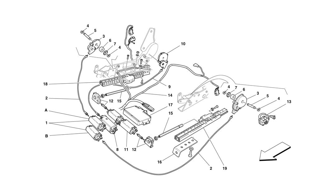 FRONT SEAT MOVEMENT SYSTEM