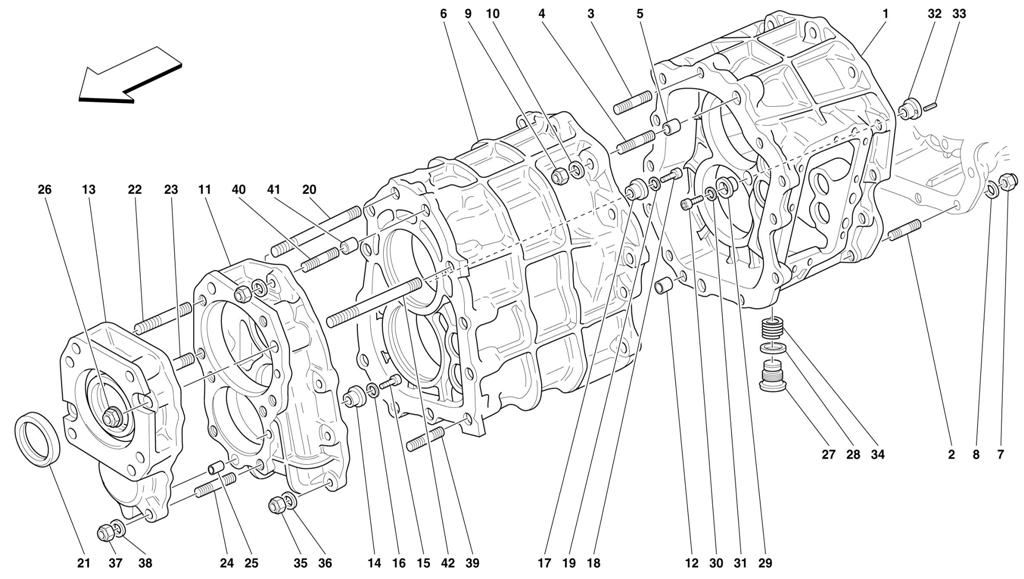 GEARBOX -NOT FOR 456M GTA