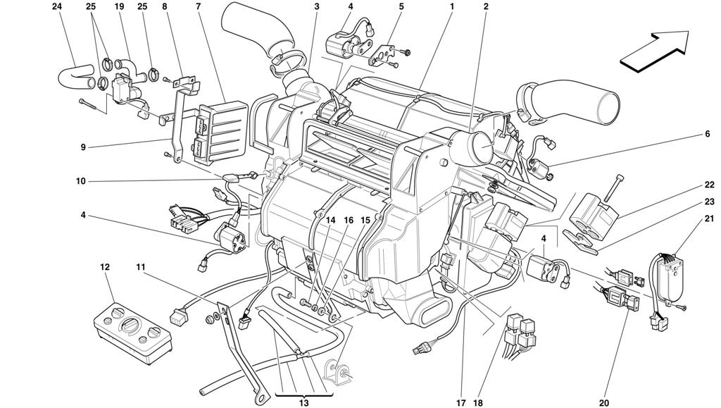 EVAPORATOR UNIT AND CONTROLS
