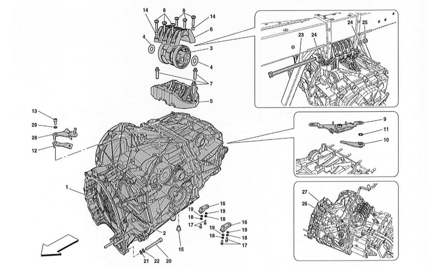 GEARBOX HOUSINGS